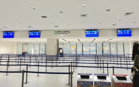 国際線検査場