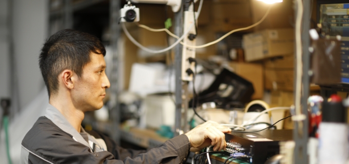 ALSOK 沖縄綜合警備保障株式会社 技術部キービジュアル